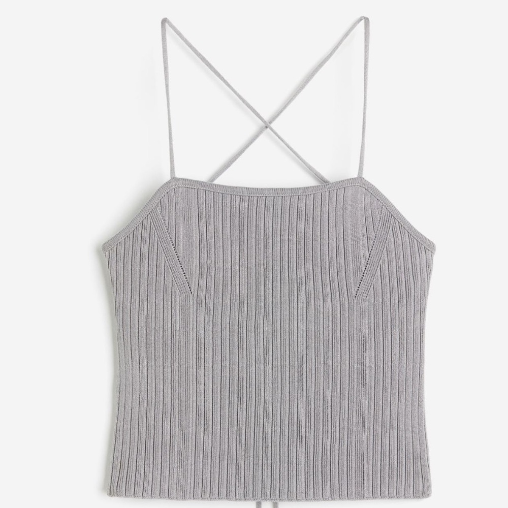 Divided by H&M Silver Grey Tank